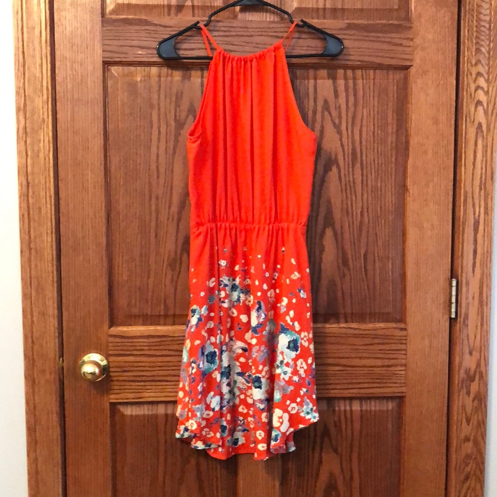 Floral Halter Dress - Picture 5 of 9